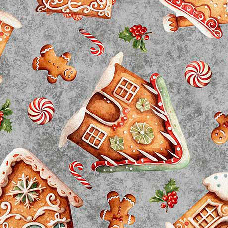 Bild von Gingerbread Houses Gray